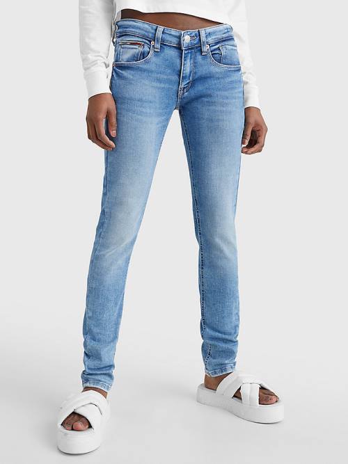 Tommy Hilfiger Scarlett Low Rise Skinny Farmer Női Denim | TH152GHP