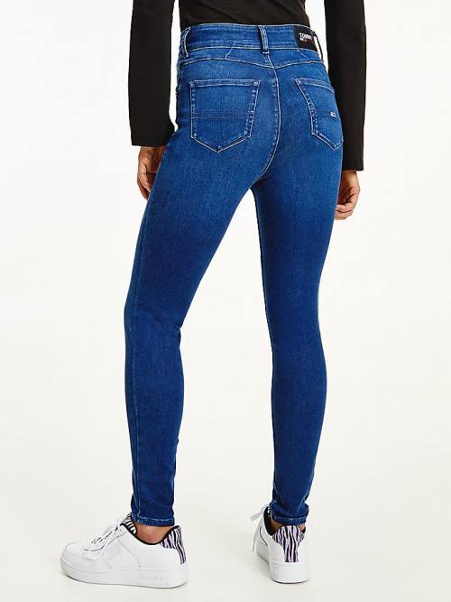 Tommy Hilfiger Shape High Rise Skinny Farmer Női Denim | TH813RYE