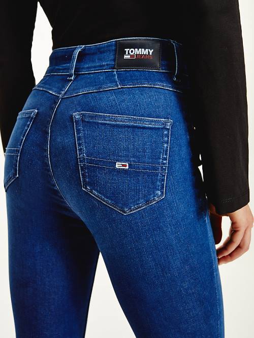 Tommy Hilfiger Shape High Rise Skinny Farmer Női Denim | TH813RYE