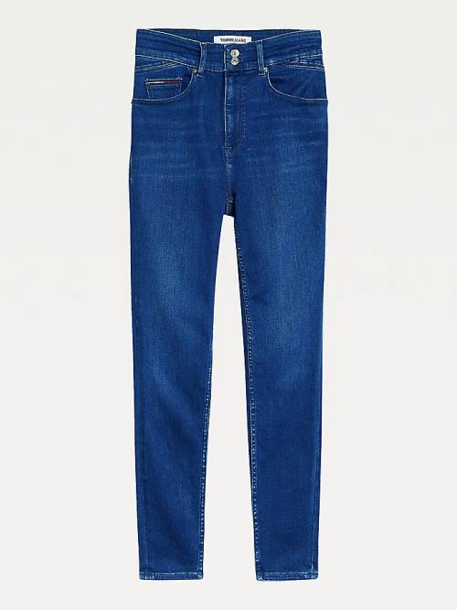 Tommy Hilfiger Shape High Rise Skinny Farmer Női Denim | TH813RYE