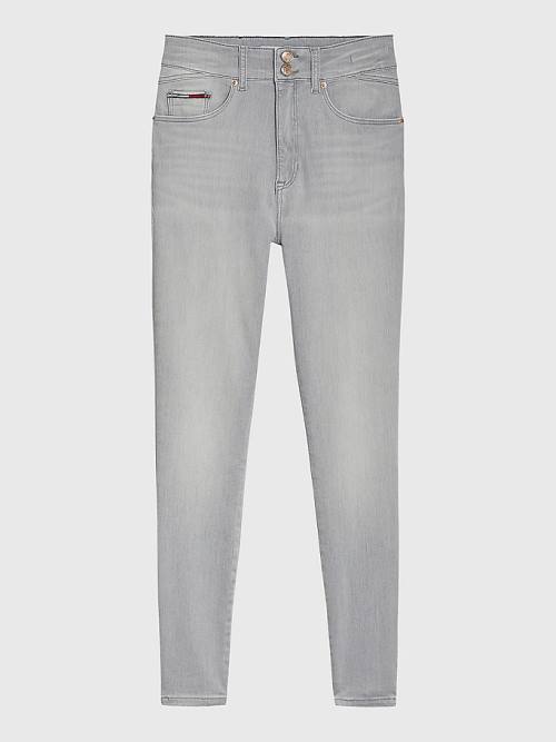 Tommy Hilfiger Shape High Rise Skinny Farmer Női Denim | TH850HAE