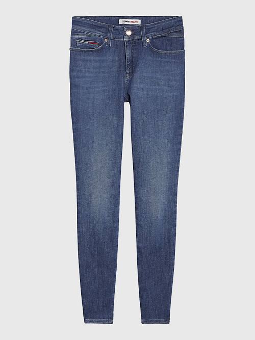 Tommy Hilfiger Shape Mid Rise Skinny Farmer Női Denim | TH720RYF