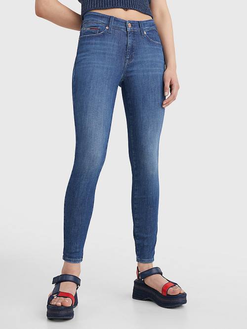 Tommy Hilfiger Shape Mid Rise Skinny Farmer Női Denim | TH720RYF