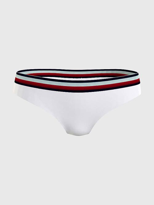 Tommy Hilfiger Signature Bikini Bottoms Fürdőruha Női Fehér | TH642XKD