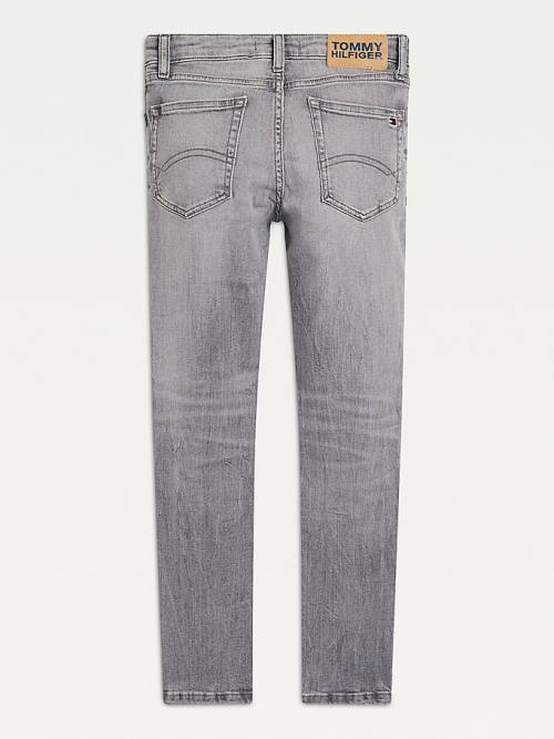 Tommy Hilfiger Simon Skinny Faded Farmer Fiú Denim | TH546PSH