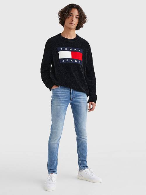 Tommy Hilfiger Simon Skinny Faded Farmer Férfi Denim | TH864CUP