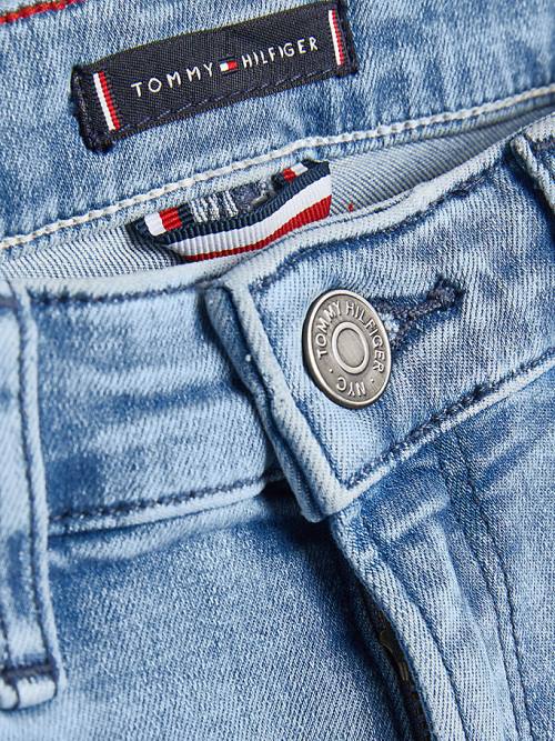 Tommy Hilfiger Simon Skinny Faded Farmer Fiú Denim | TH943CRK