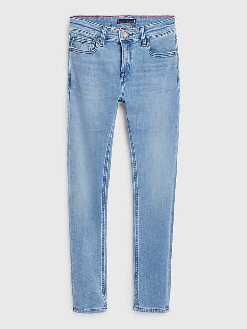 Tommy Hilfiger Simon Skinny Faded Farmer Fiú Denim | TH943CRK