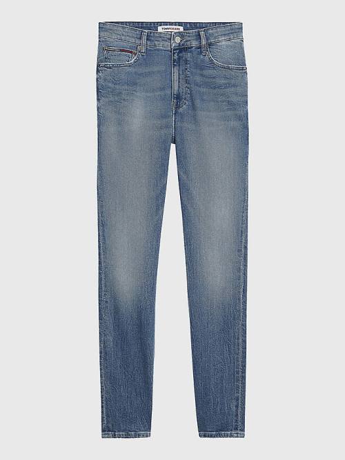 Tommy Hilfiger Simon Skinny Faded Farmer Férfi Denim | TH980TYK