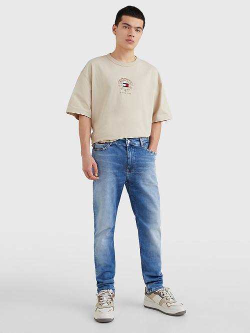 Tommy Hilfiger Simon Skinny Farmer Férfi Denim | TH249NWJ