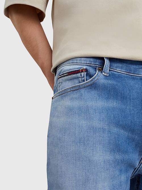 Tommy Hilfiger Simon Skinny Farmer Férfi Denim | TH249NWJ