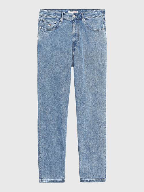 Tommy Hilfiger Skater Relaxed Faded Farmer Férfi Denim | TH634ZNY