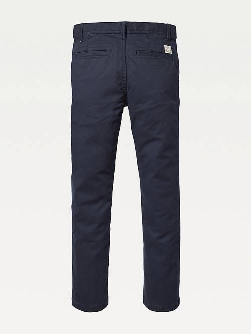 Tommy Hilfiger Slim Fit Chinos Nadrág Fiú Kék | TH017DUV