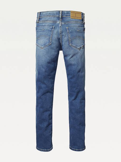 Tommy Hilfiger Slim Fit Farmer Fiú Denim | TH283WND