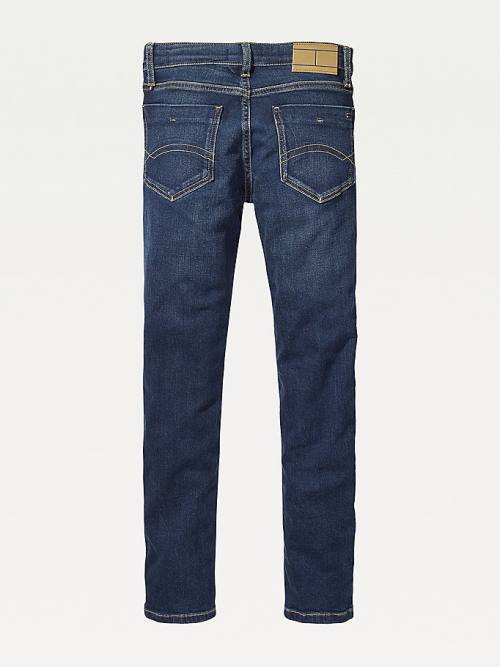 Tommy Hilfiger Slim Fit Farmer Fiú Denim | TH617AHX