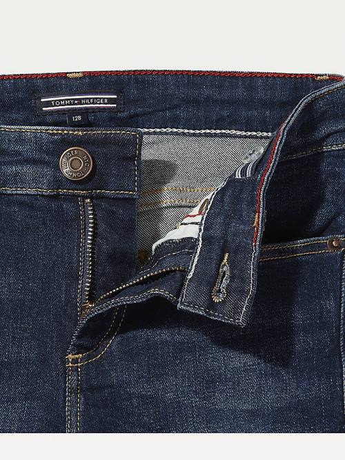 Tommy Hilfiger Slim Fit Farmer Fiú Denim | TH617AHX