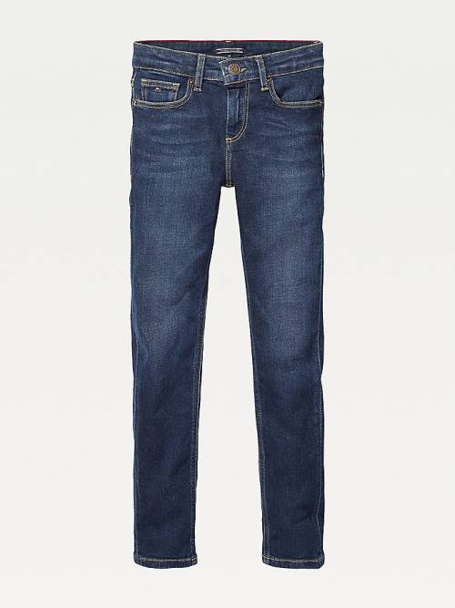 Tommy Hilfiger Slim Fit Farmer Fiú Denim | TH617AHX