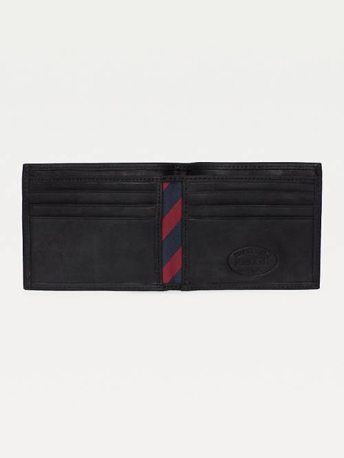 Tommy Hilfiger Small Bifold Card Pénztárca Férfi Fekete | TH548IGT