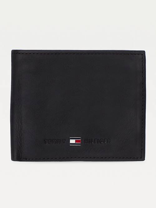 Tommy Hilfiger Small Bifold Card Pénztárca Férfi Fekete | TH548IGT