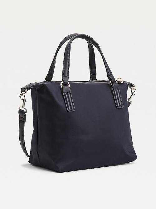 Tommy Hilfiger Small Recycled Tote Táska Női Kék | TH327RSK