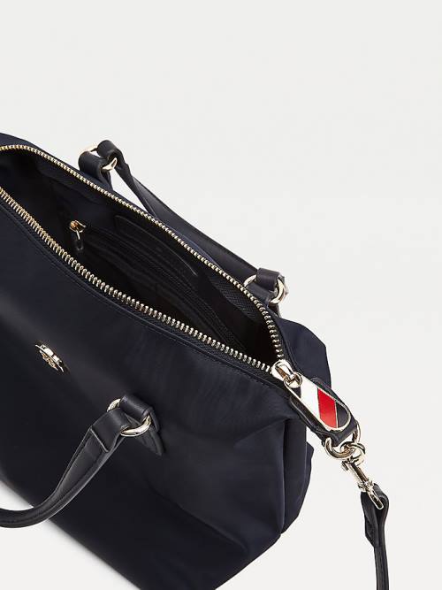 Tommy Hilfiger Small Recycled Tote Táska Női Kék | TH327RSK