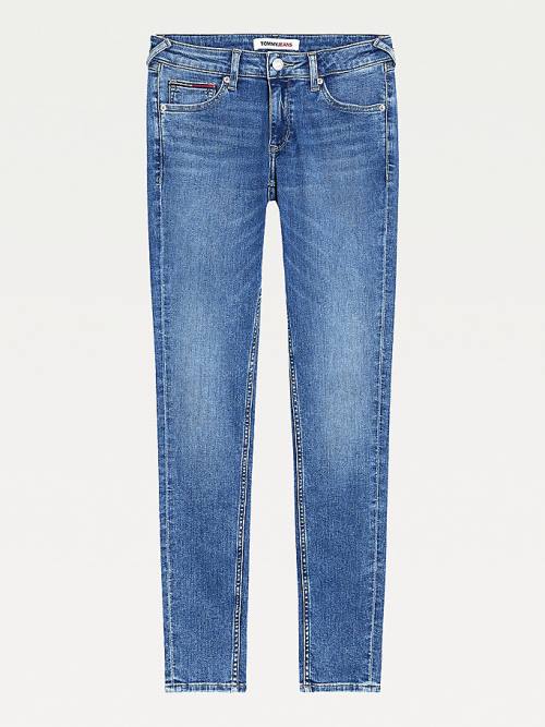 Tommy Hilfiger Sophie Low Rise Skinny Faded Farmer Női Denim | TH320JHC