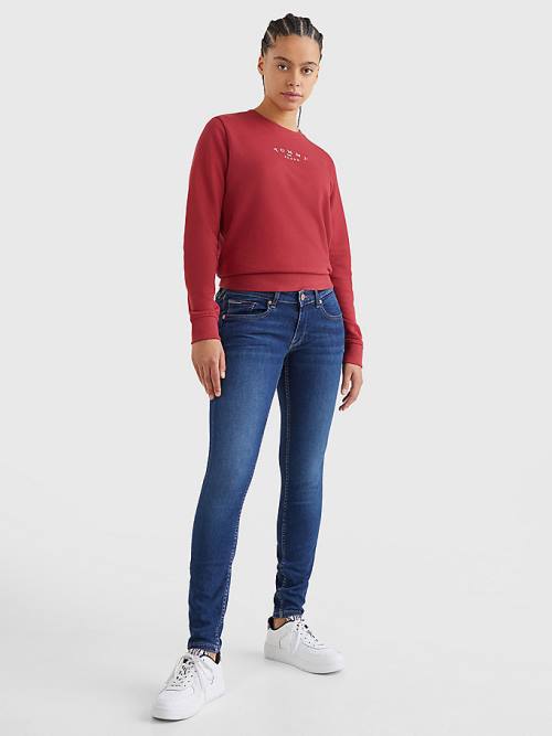 Tommy Hilfiger Sophie Low Rise Skinny Farmer Női Denim | TH519DBH