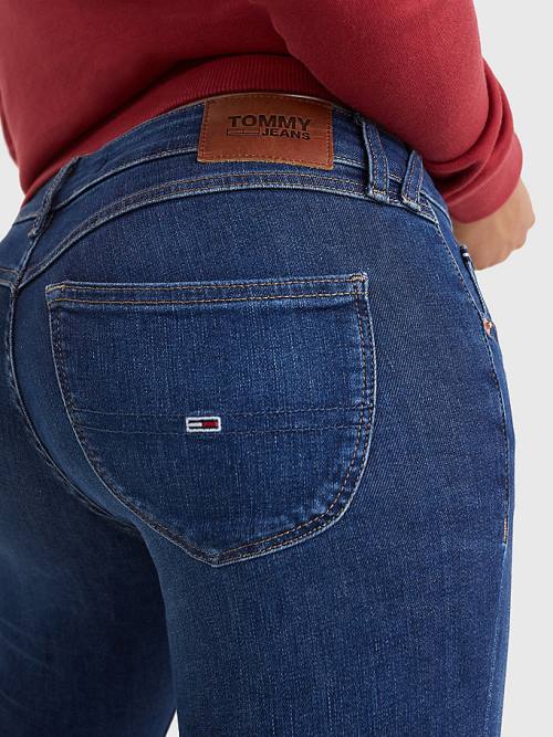 Tommy Hilfiger Sophie Low Rise Skinny Farmer Női Denim | TH519DBH