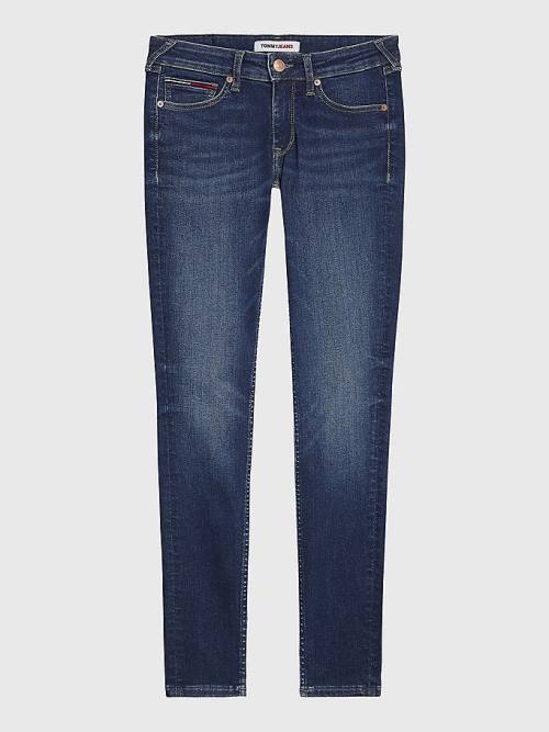 Tommy Hilfiger Sophie Low Rise Skinny Farmer Női Denim | TH519DBH