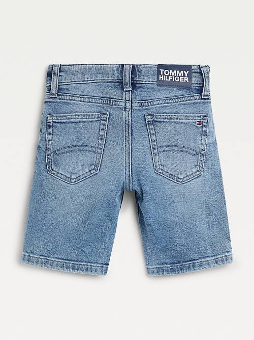 Tommy Hilfiger Spencer Denim Shorts Nadrág Fiú Denim | TH019ZIW