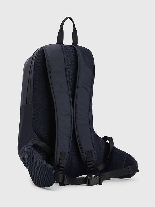 Tommy Hilfiger Sport Backpack Táska Férfi Kék | TH627SOV