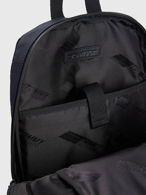 Tommy Hilfiger Sport Backpack Táska Férfi Kék | TH627SOV