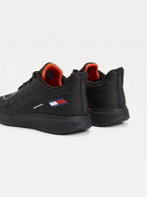 Tommy Hilfiger Sport Csipke-Up Tornacipő Férfi Fekete | TH243DVM