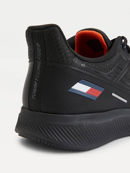 Tommy Hilfiger Sport Csipke-Up Tornacipő Férfi Fekete | TH243DVM