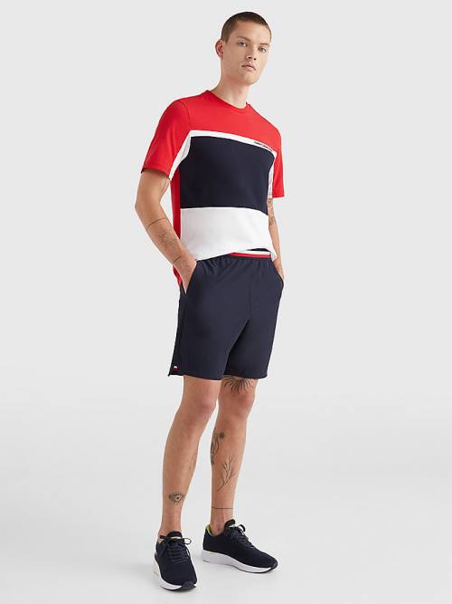 Tommy Hilfiger Sport Essential Performance Torna Rövidnadrág Férfi Kék | TH290XJS