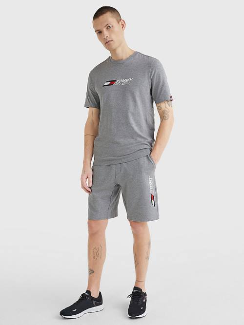 Tommy Hilfiger Sport Essential TH Cool Sweat Rövidnadrág Férfi Szürke | TH084EGL