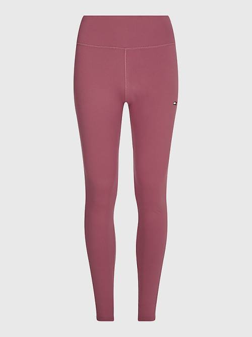 Tommy Hilfiger Sport Full Length Graphic Leggings Női Piros | TH529SGJ