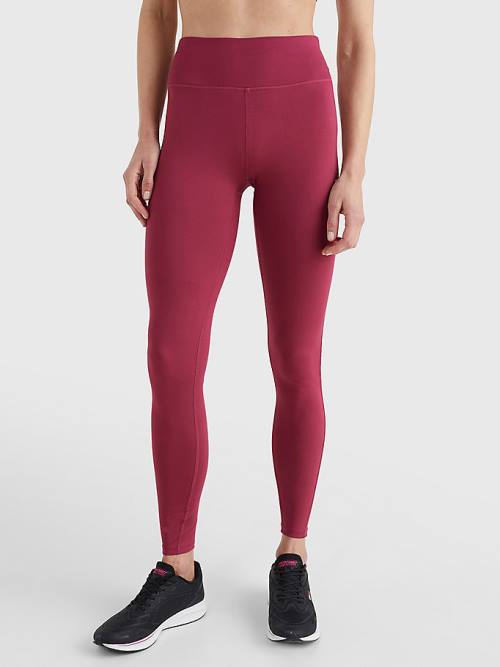 Tommy Hilfiger Sport Full Length Graphic Leggings Női Piros | TH812ZCV