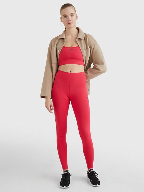 Tommy Hilfiger Sport Full Length Leggings Női Rózsaszín | TH785JLU