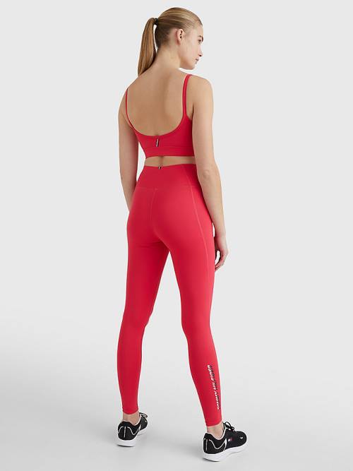 Tommy Hilfiger Sport Full Length Leggings Női Rózsaszín | TH785JLU