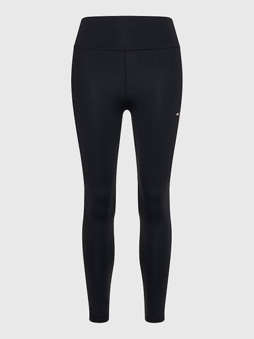 Tommy Hilfiger Sport High Rise 7/8 Leggings Női Fekete | TH198QUZ