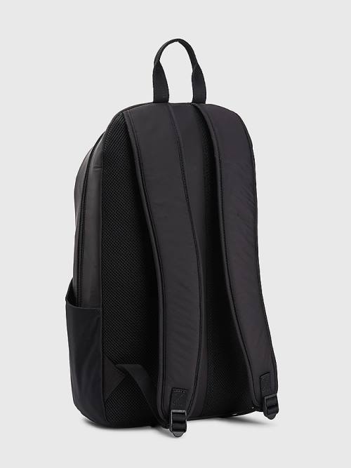 Tommy Hilfiger Sport Logo Backpack Táska Férfi Fekete | TH793QXE