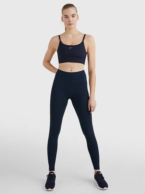 Tommy Hilfiger Sport Low Support Bra Fehérnemű Női Kék | TH670KML