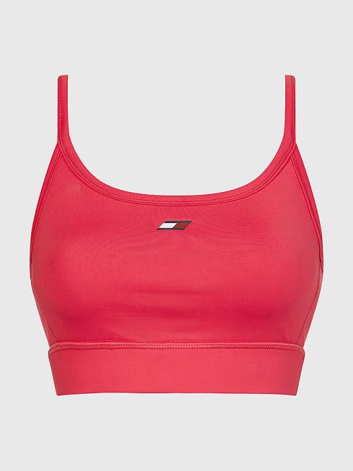 Tommy Hilfiger Sport Low Support Bra Fehérnemű Női Rózsaszín | TH703FSX