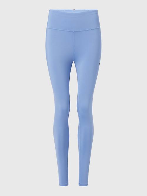 Tommy Hilfiger Sport Performance Full Length Leggings Női Kék | TH682TVW