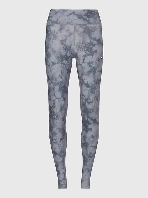 Tommy Hilfiger Sport Print Full Length Leggings Női Szürke | TH231NFB