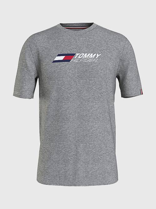 Tommy Hilfiger Sport TH Cool Essential Póló Férfi Szürke | TH847LDT