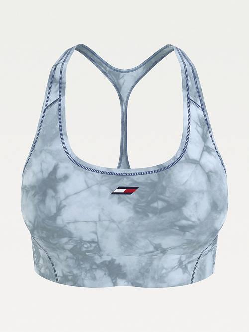 Tommy Hilfiger Sport TH Cool Medium Support Bra Fehérnemű Női Szürke | TH592UPM