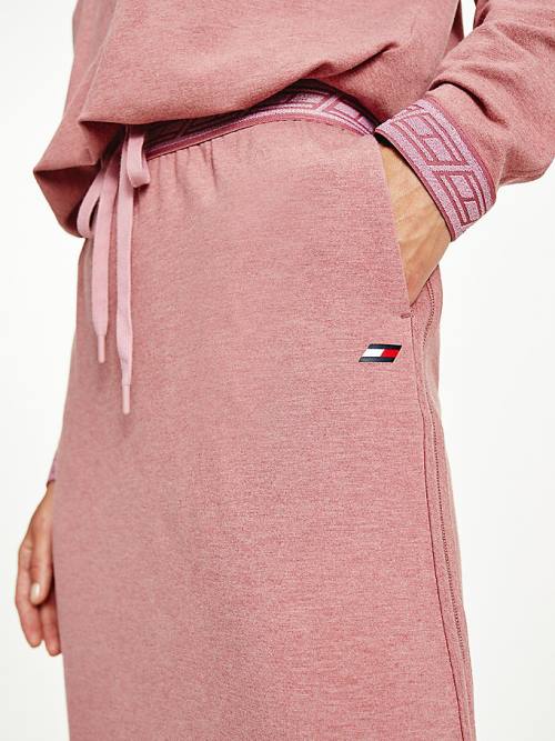 Tommy Hilfiger Sport TH Cool Soft Midi Szoknya Női Piros | TH065FRN