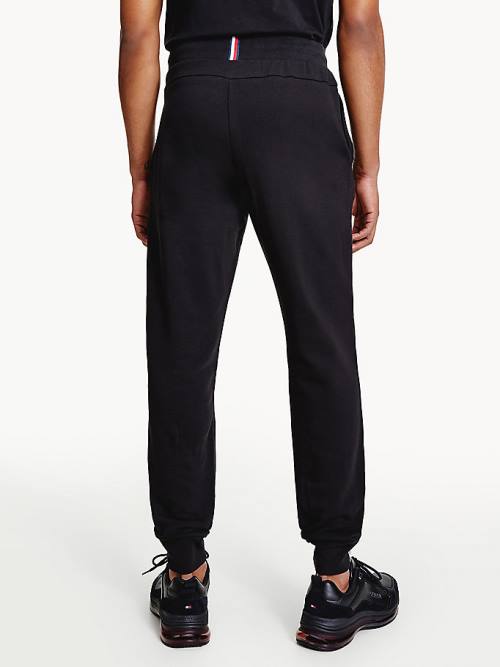 Tommy Hilfiger Sport Terry Joggers Nadrág Férfi Fekete | TH064WEU